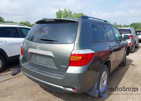 2010 Toyota Highlander Base V6 from USA, damaged, VIN 5TDBK3EH3AS009373